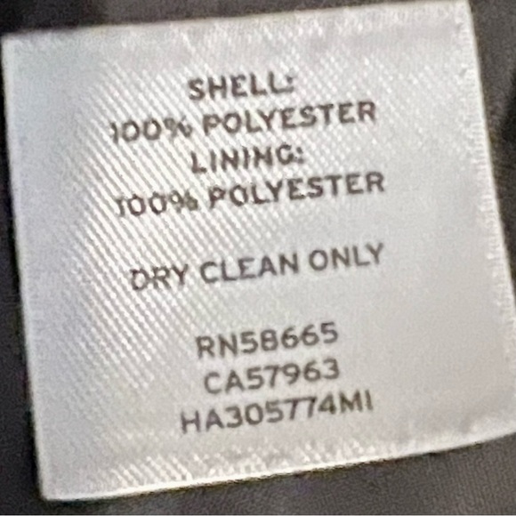 Halogen Black Asymmetrical Blazer with Zip Pockets Size XS - Picture 3 of 5